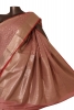 Pure Silver Zari Butta Crepe Silk Saree